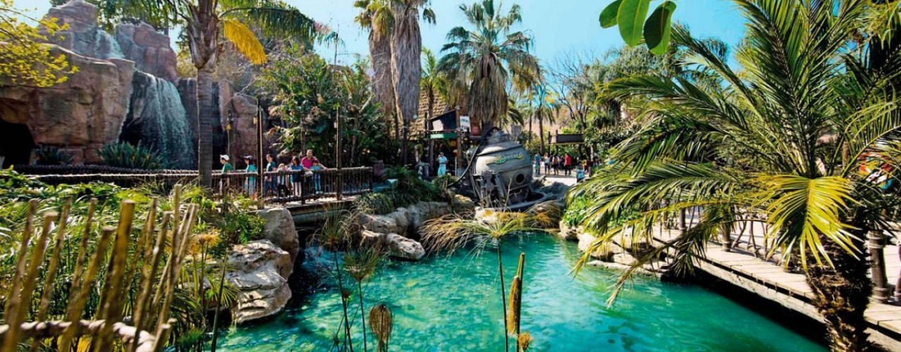 Port Aventura from Costa Brava